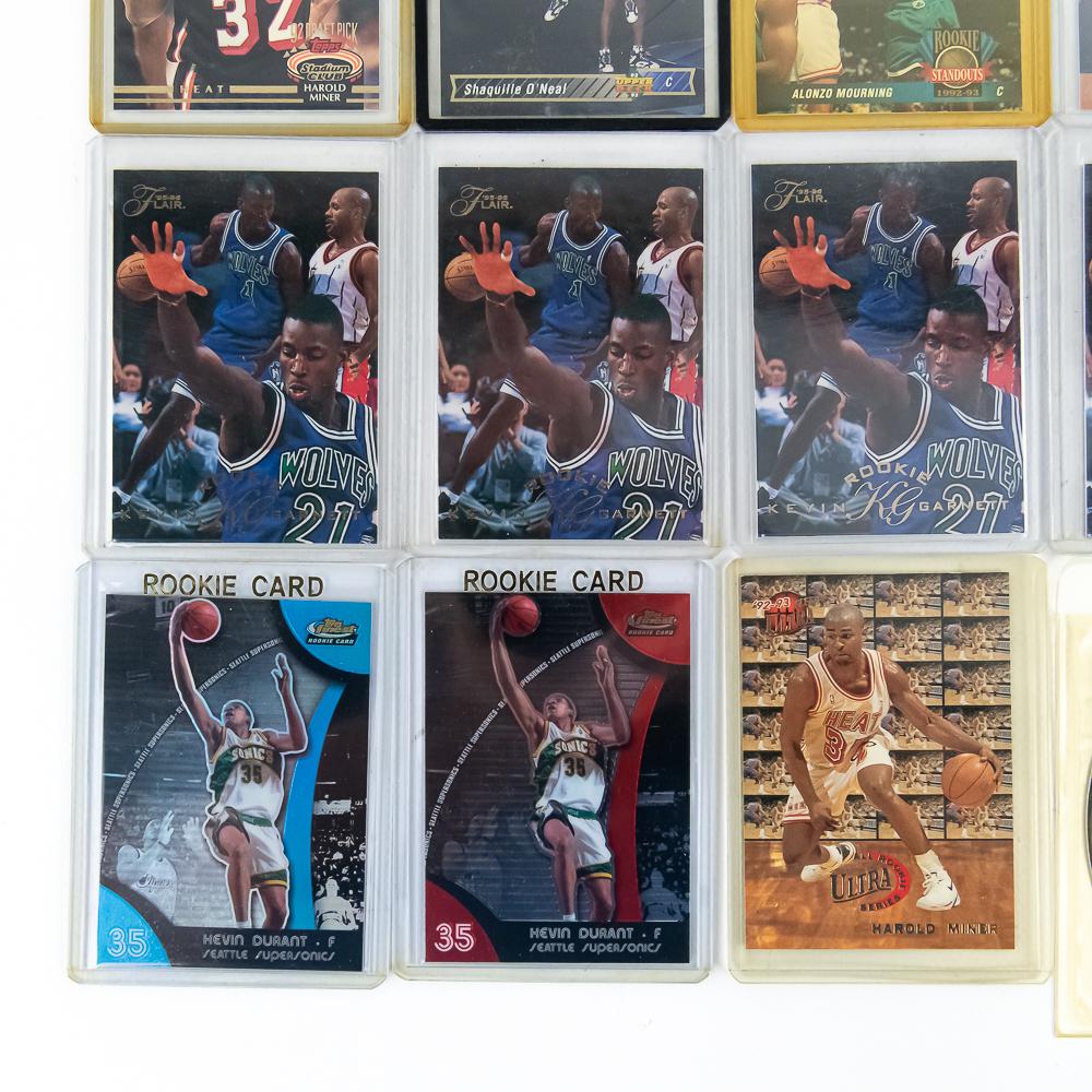 1995 Topps Finest Kevin Garnett w Coating PSA 9 ++