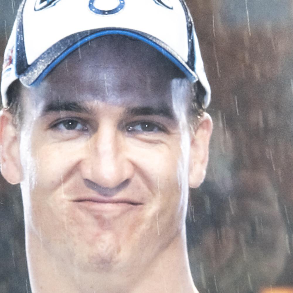 Peyton Manning Signed Auto Framed Photo w COA