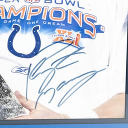 Peyton Manning Signed Auto Framed Photo w COA