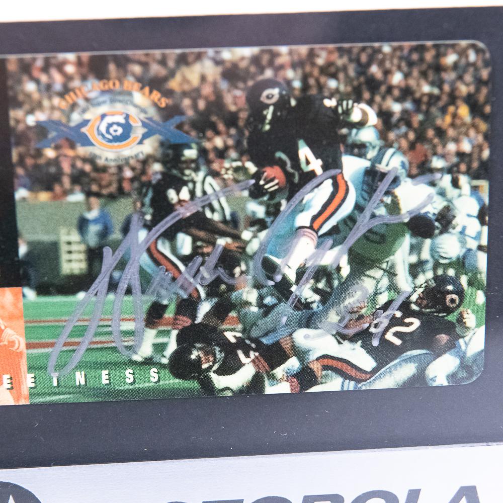 Framed Walter Payton Signed Auto Whatever It Takes