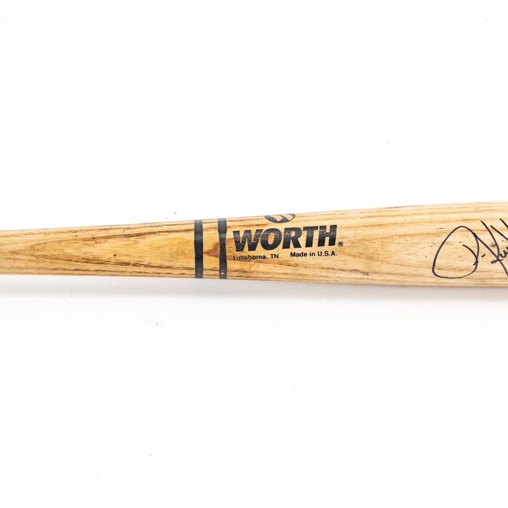 Ron Karkovice Game Used Autographed Baseball Bat
