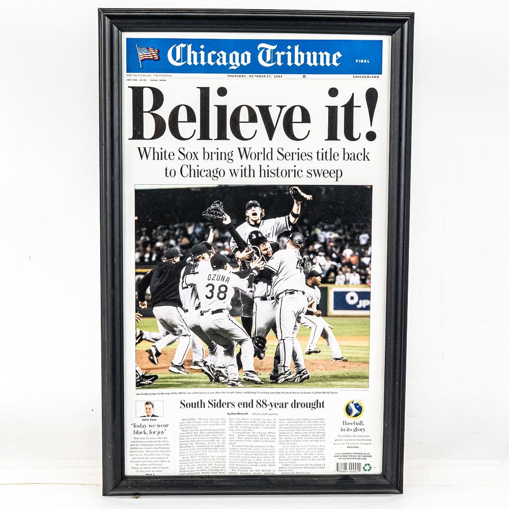 Chicago White Sox Framed & Print Memorabilia