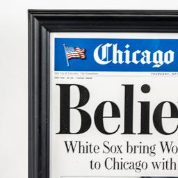 Chicago White Sox Framed & Print Memorabilia