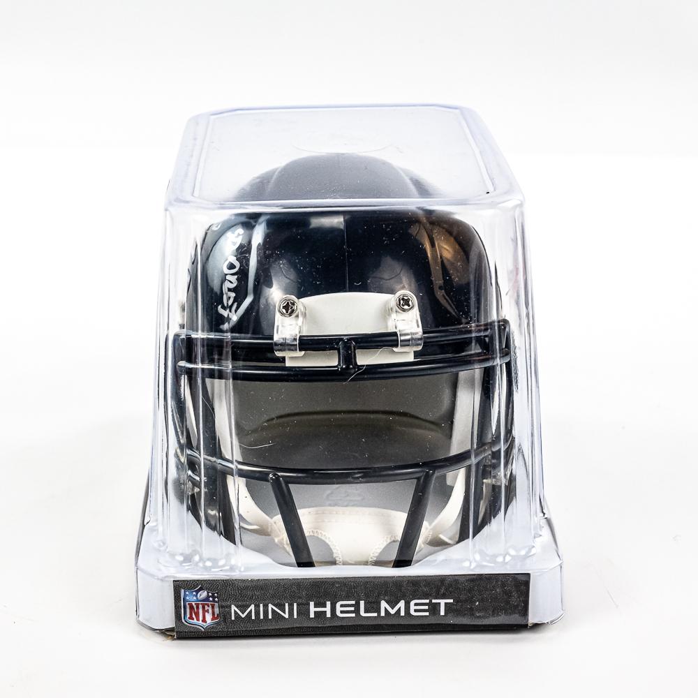 Mark Bortz & 2 Mark Carrier AUTO Mini Helmets wCOA