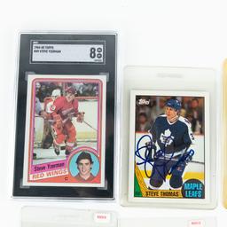 84-85 Yzerman SGC 7 & 8 Nordiques Larmer Autos ++