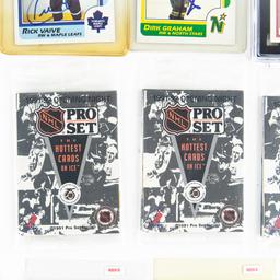 84-85 Yzerman SGC 7 & 8 Nordiques Larmer Autos ++