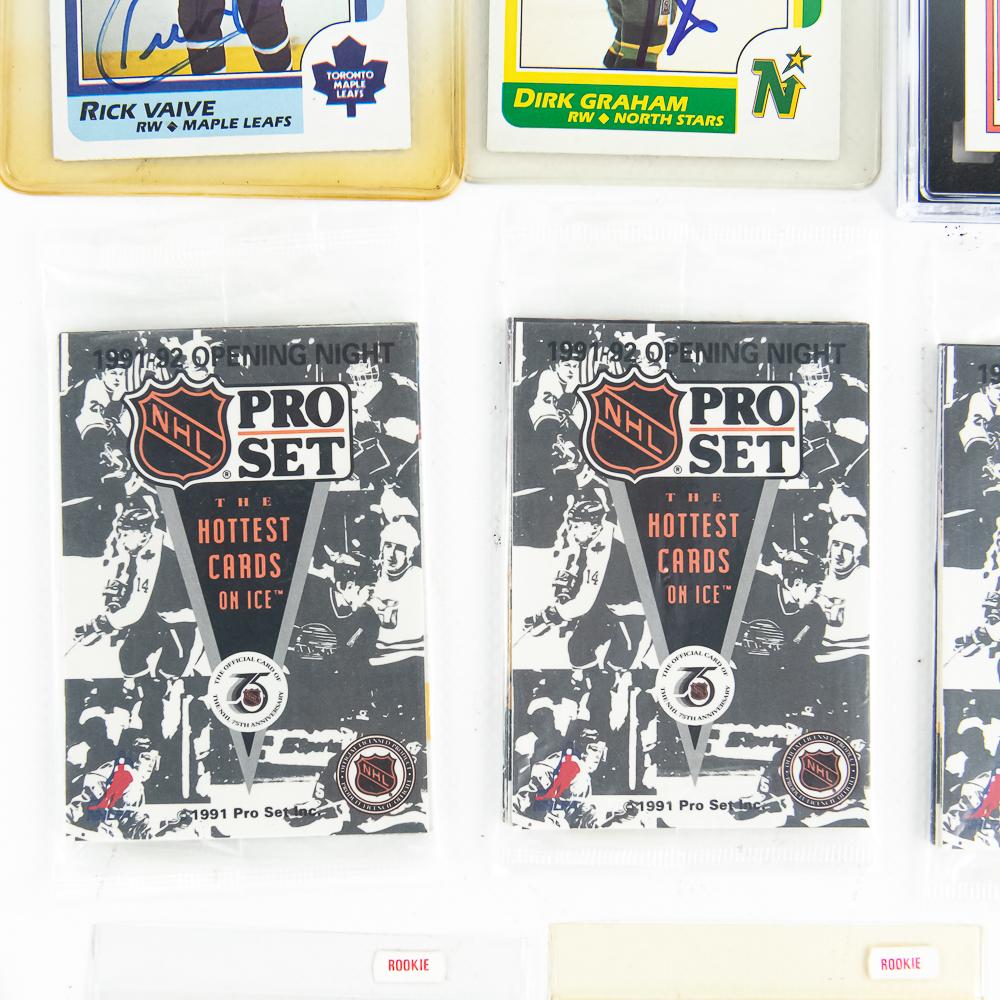 84-85 Yzerman SGC 7 & 8 Nordiques Larmer Autos ++