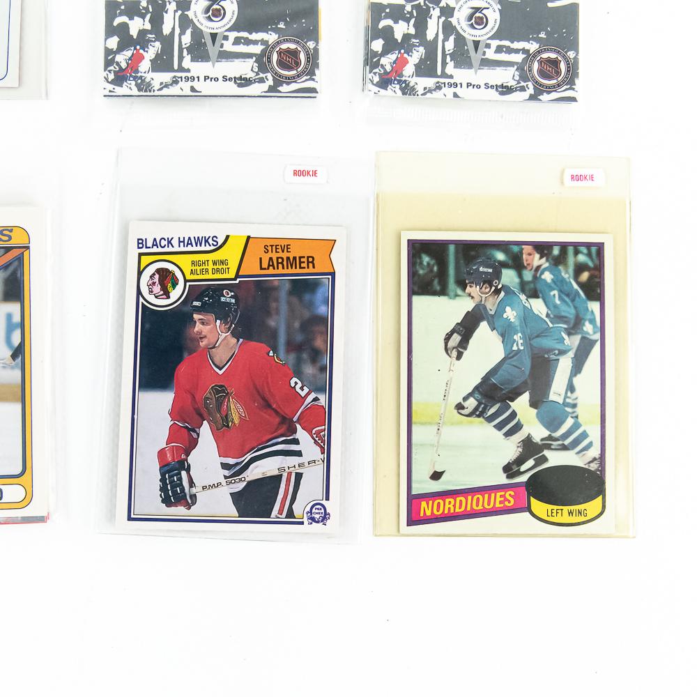 84-85 Yzerman SGC 7 & 8 Nordiques Larmer Autos ++
