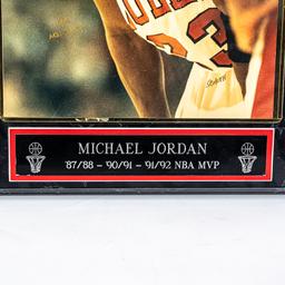 Michael Jordan Autographed 92 Finals Schuth Photo