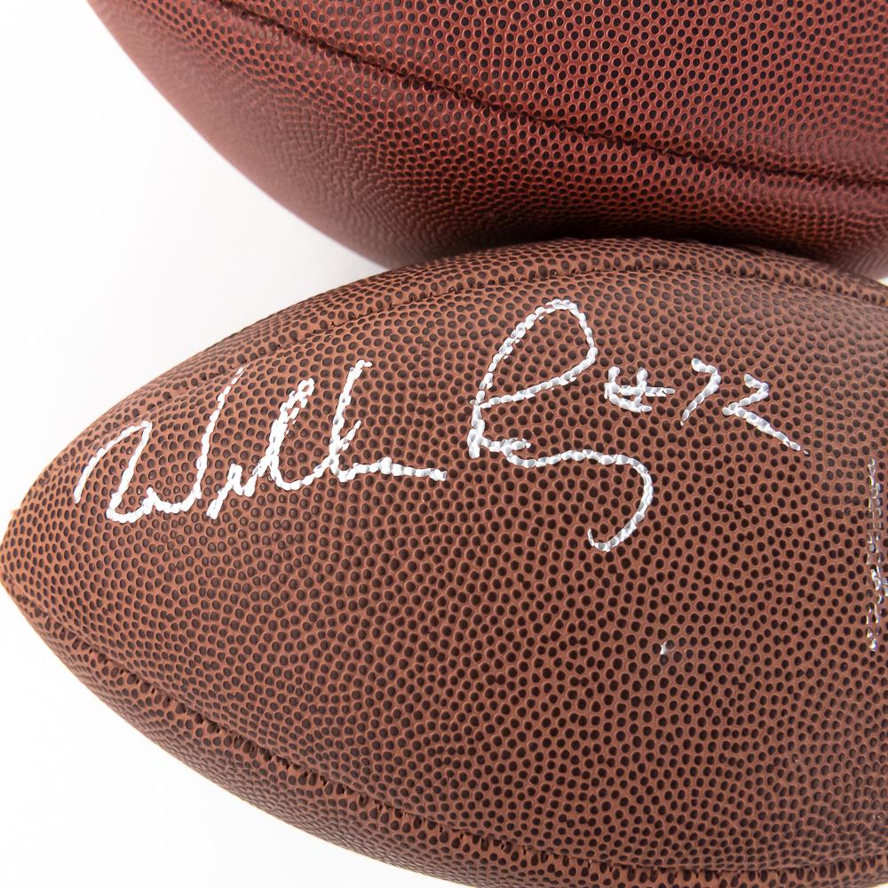 Gale Sayers Auto Football & Perry/Tomczak Auto FB