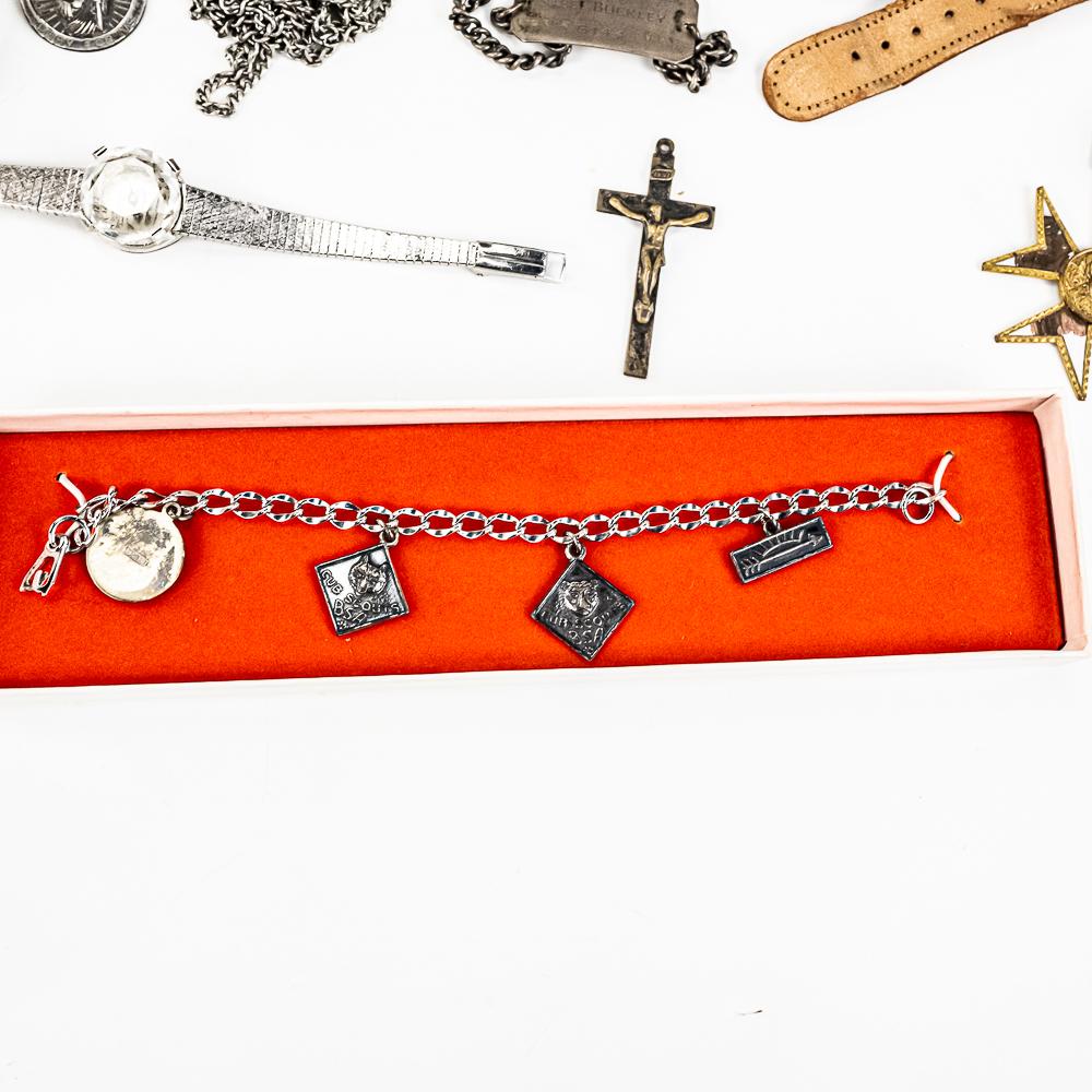 Assortment of 10K Sterling & Costume Jewelry