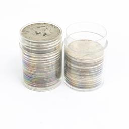 (33) Assorted 1965-1970 40% Kennedy Silver 50C