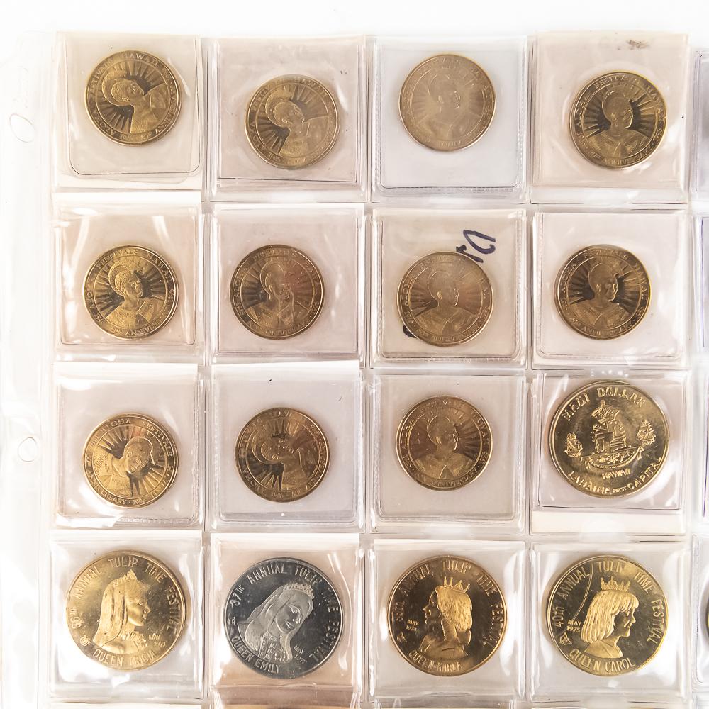 (72) Assorted Hawaii Dutch Trade Dollar & More