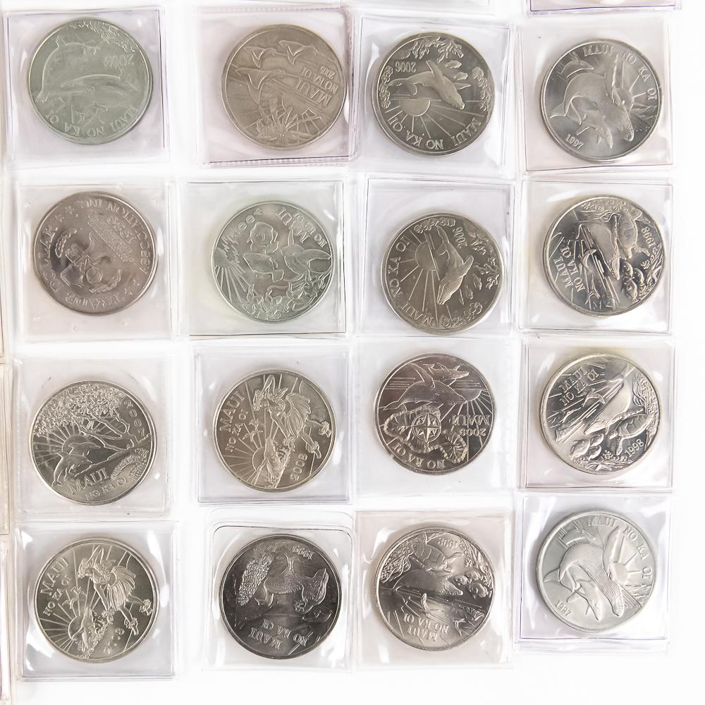 (72) Assorted Hawaii Dutch Trade Dollar & More