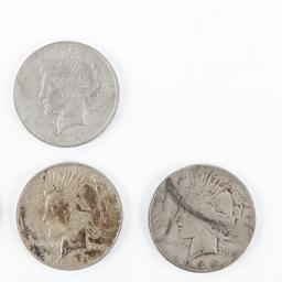 (10) BETTER DATE Peace Silver Dollars $1 ++
