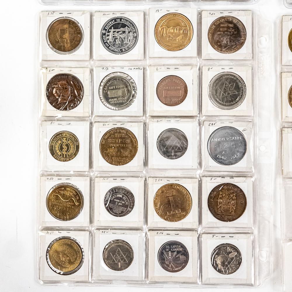 (74) Uncirculated 1967 Canada Nat'l Expo Tokens