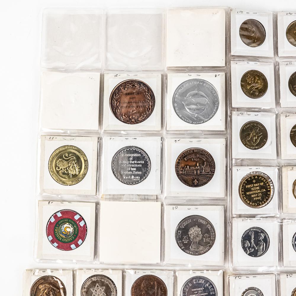 82 Uncirculated Canadian Nat'l Expo 63-67 Tokens