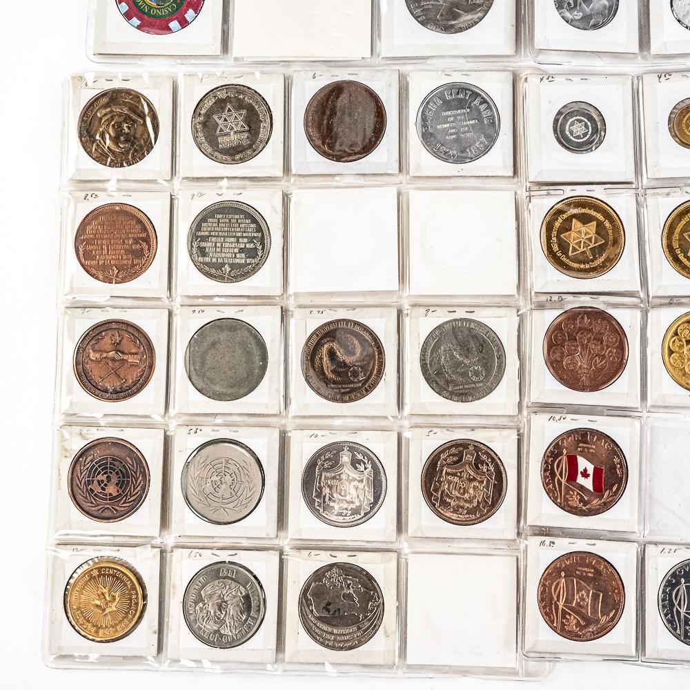 82 Uncirculated Canadian Nat'l Expo 63-67 Tokens