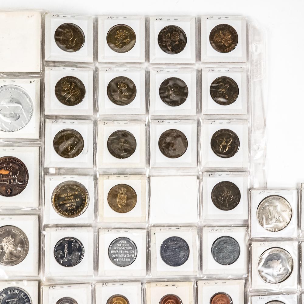 82 Uncirculated Canadian Nat'l Expo 63-67 Tokens