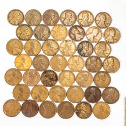 10C Frctional Currency & Teens 20s 30s Wheat Cents