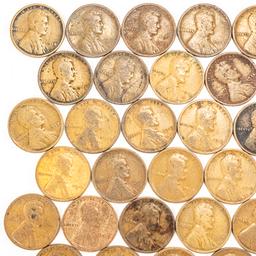 10C Frctional Currency & Teens 20s 30s Wheat Cents
