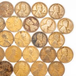 10C Frctional Currency & Teens 20s 30s Wheat Cents
