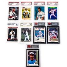 Piazza A Rod Johnson Maddux Thomas + Rookie Cards