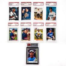Jim Thome Biggio Piazza Rodriguez Jones Slabbed RC