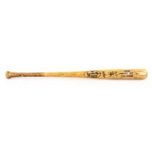 Steve Avery AUTO Game Used Louisville Slugger Bat