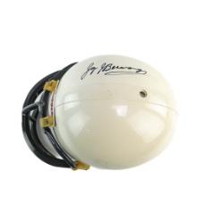 Jay Berwanger Autographed Throwback Helmet