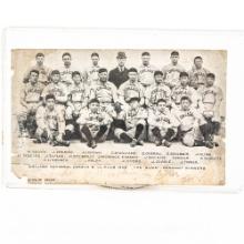 1906 V.O. Hammon Chicago Cubs Post Card Chance+