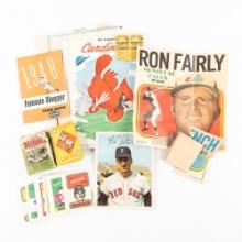 48 Famous Slugger Year Book 60s Cardinal Scorecard