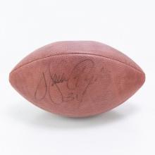 Walter Payton Autographed Wilson Football DA Bears