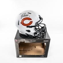 Justin Fields Autographed Lunar Eclipse Helmet COA