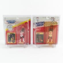 (2) NIB Michael Jordan Starting Lineup Figures