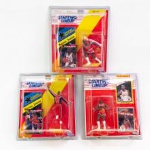 (3) NIB Michael Jordan Starting Lineup Figures