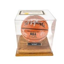1990-1991 Chicago Bulls TEAM Signed NBA Basketball