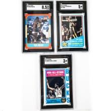 86-87 Fleer #68 Karl Malone RC SGC 8.5 & More+
