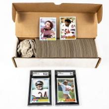 81 Topps NFL Complete Set Montana 7 Payton 9.5 SGC