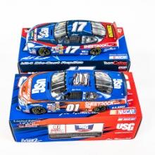 Matt Kenseth & Joe Nemechek Autographed Diecast