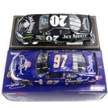 Kurt Busch & Dave Blaney Autographed 1/24 Diecast