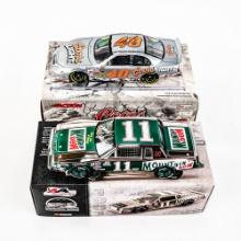 Sterling Martin & D. Waltrip Autographed Diecast