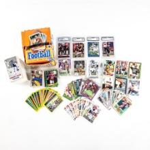 1988 Topps NFL Wax Box GMA Slabbed Cards & More