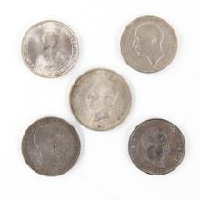 1831 William IV 1C '43 Ecuador 5 Sucres & More