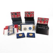 (5) 1974 1975 1976 US Mint Proof Sets & More