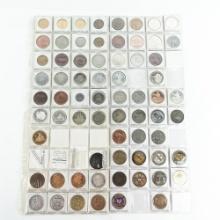 67 Assorted Alaska NWT South Pole Antarctica Token