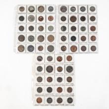 (60) Assorted 1841-1927 Illinois RAM Chapter Token