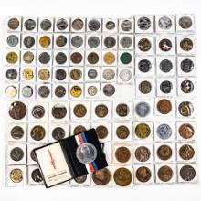 (89) Assorted Czechoslovakia Tokens & Medals