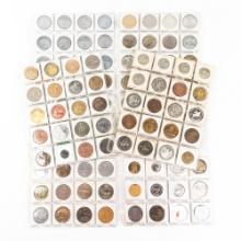 (112)Unc. Assorted Wells Fargo Pony Express Token+