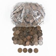(74) 1912-1912 UK George V 1 Penny 13#s New Pennys